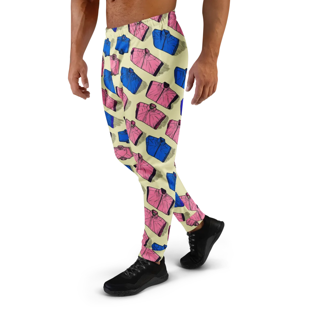 Puffer Parade on Men's Joggers — Left