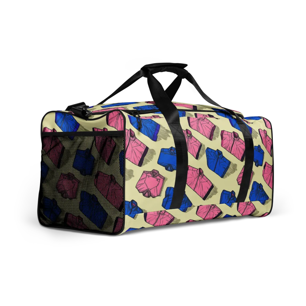 Puffer Parade on Duffle Bag — Right Front
