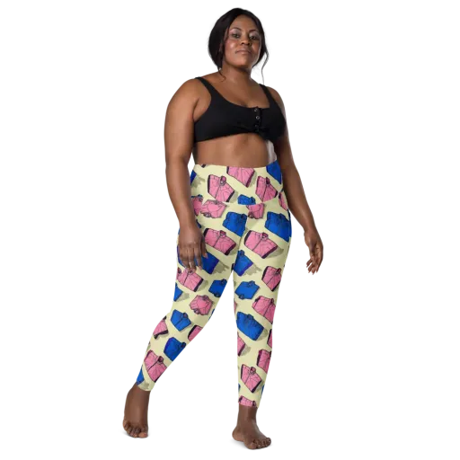 Puffer Parade on a Leggings with Pockets