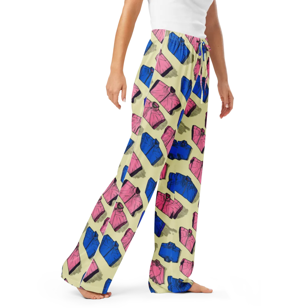 Puffer Parade on Women's Pajama Pants — Right Front