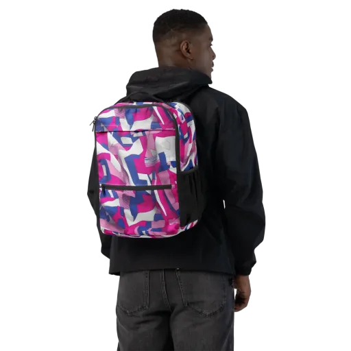 Pink Power Suit on a Utility Backpack