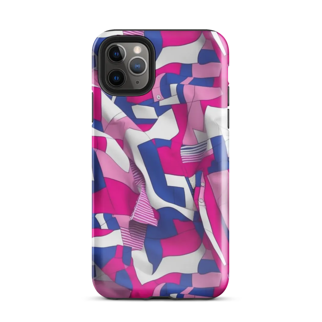 Pink Power Suit on Tough Case for iPhone® — Front