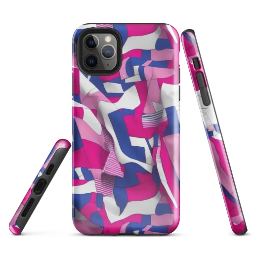Pink Power Suit on a Tough Case for iPhone®