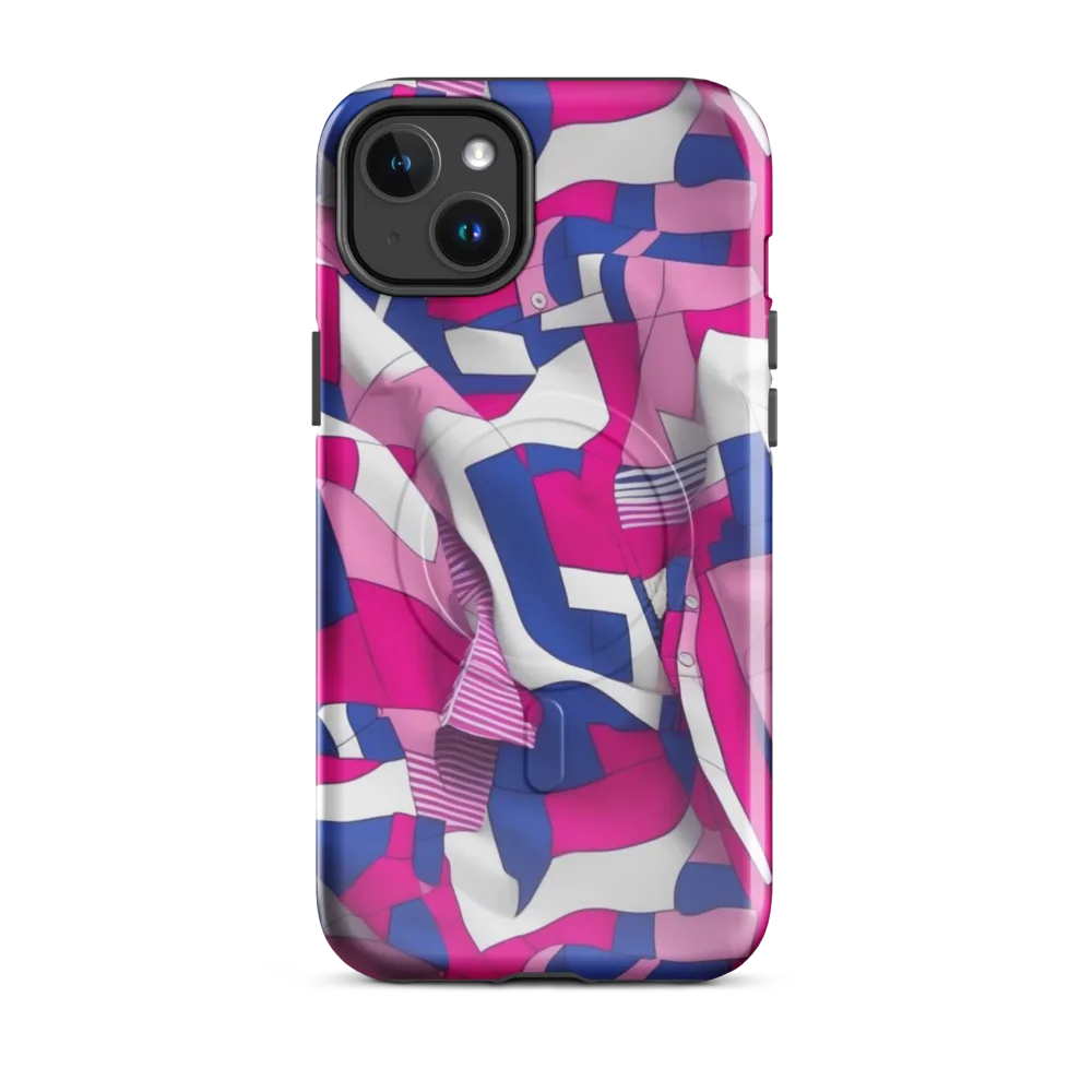 Pink Power Suit on MagSafe Tough Case for iPhone® — Front