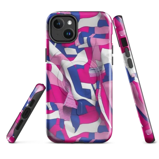 Pink Power Suit on a MagSafe Tough Case for iPhone®