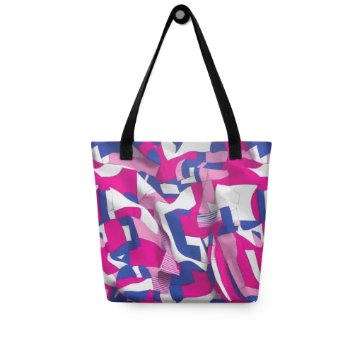 Pink Power Suit on a Tote Bag