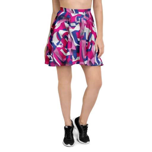 Pink Power Suit on a Skater Skirt
