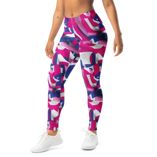 Pink Power Suit on a Leggings