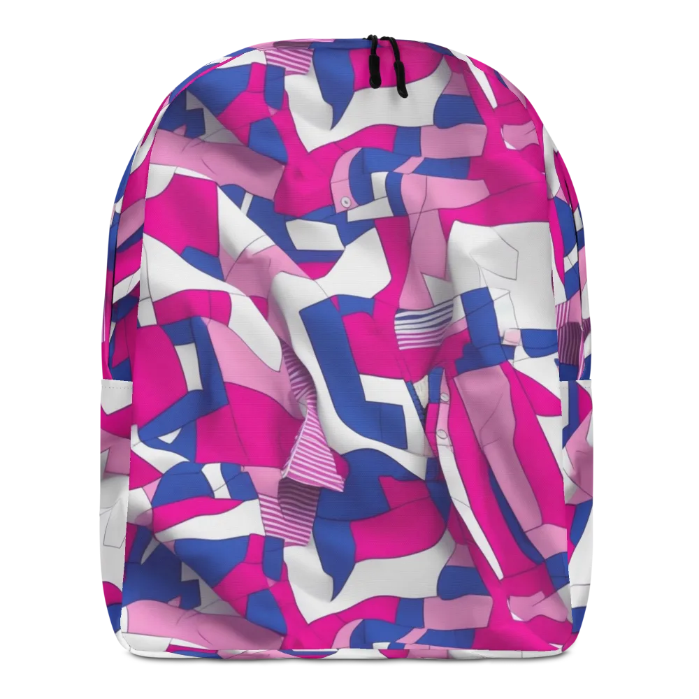Pink Power Suit on Minimalist Backpack — Front