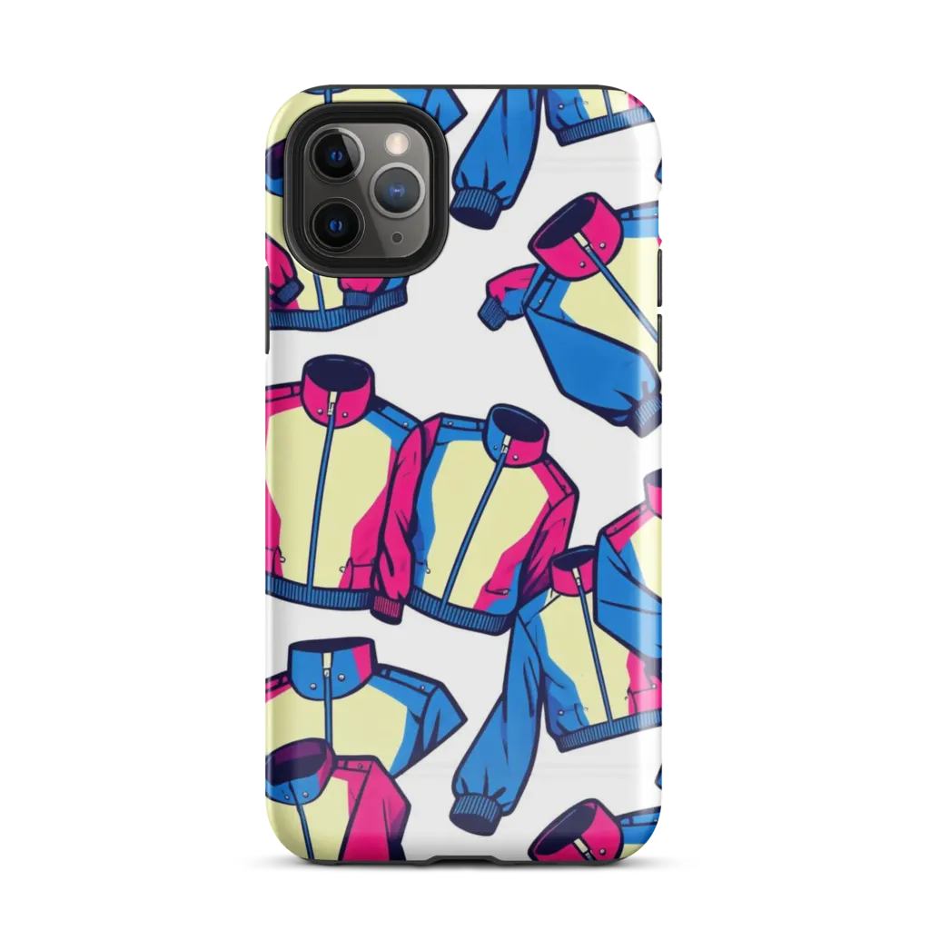 Neon Windbreak on Tough Case for iPhone® — Front