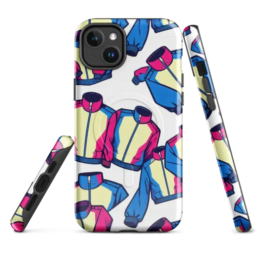 Neon Windbreak on a MagSafe Tough Case for iPhone®