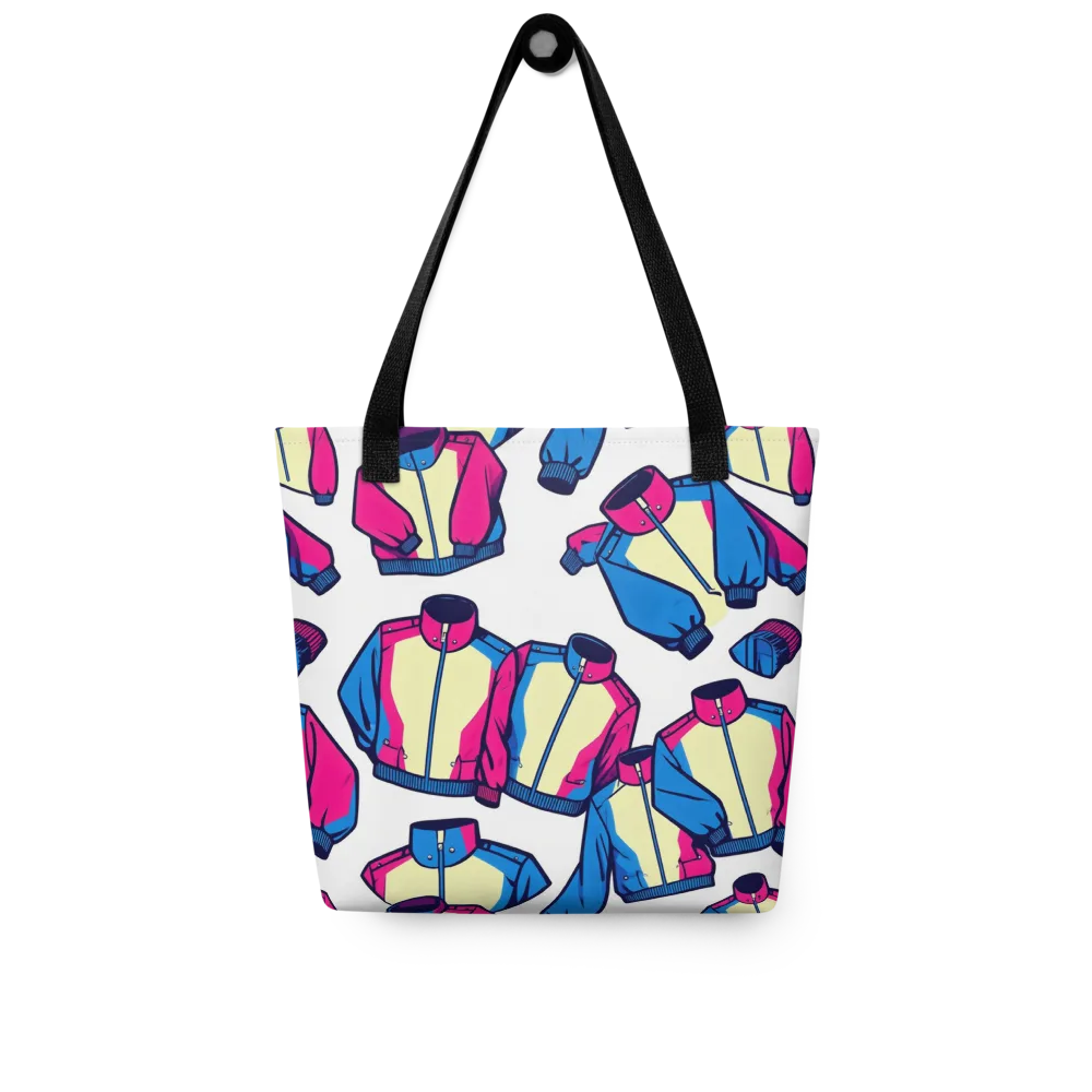 Neon Windbreak on Tote Bag — Front