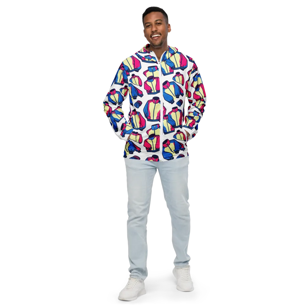 Neon Windbreak on Men's Windbreaker — Front