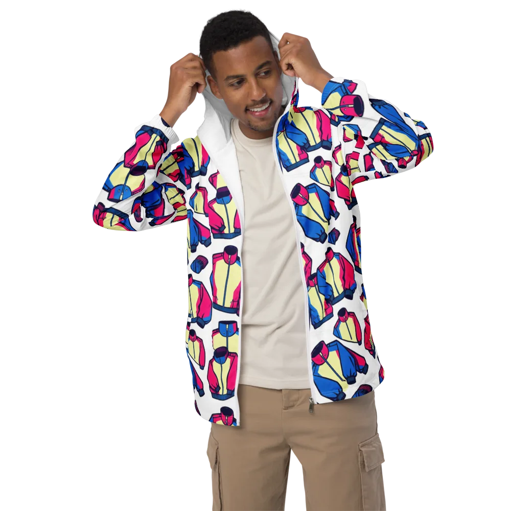 Neon Windbreak on Men's Windbreaker — Front
