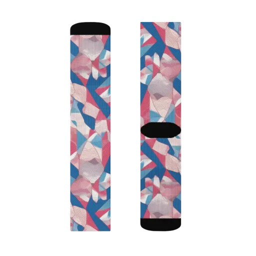 Pink Tectonics on a Socks