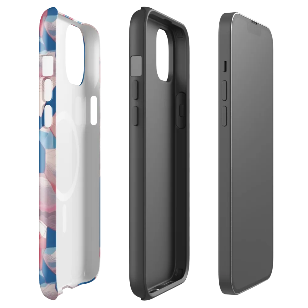 Pink Tectonics on MagSafe Tough Case for iPhone® — Front