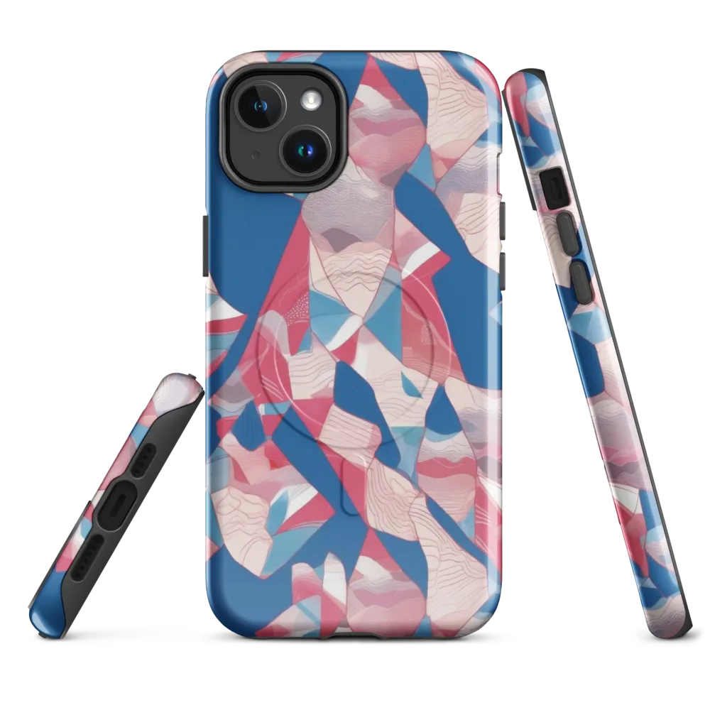 Pink Tectonics on MagSafe Tough Case for iPhone® — Front