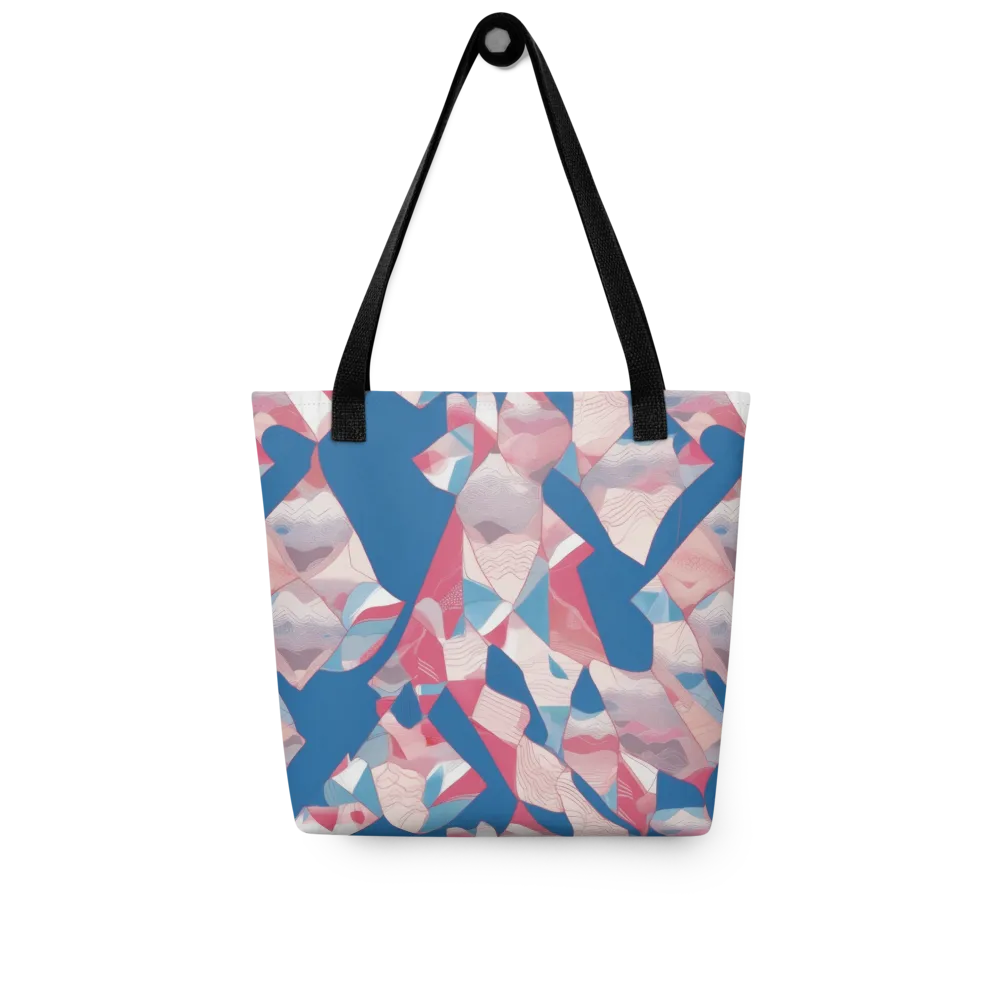 Pink Tectonics on Tote Bag — Front