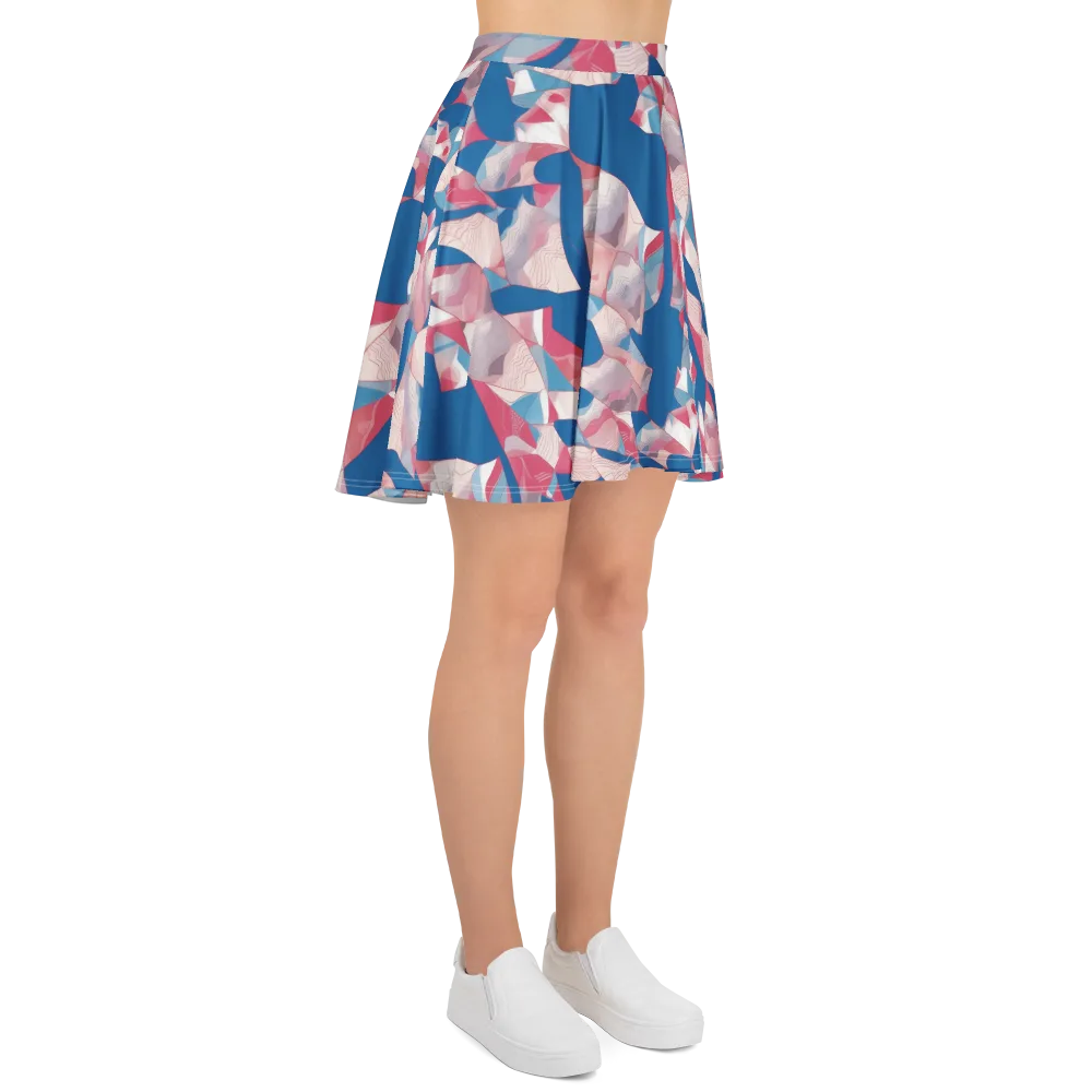 Pink Tectonics on Skater Skirt — Right