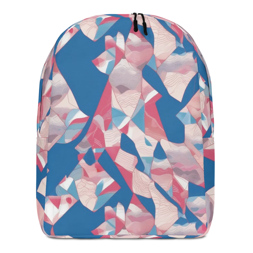 Pink Tectonics on Minimalist Backpack — Front