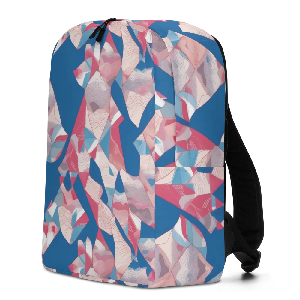 Pink Tectonics on Minimalist Backpack — Left