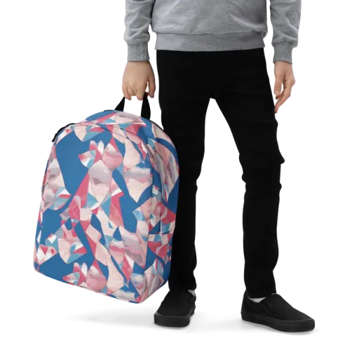 Pink Tectonics on a Minimalist Backpack