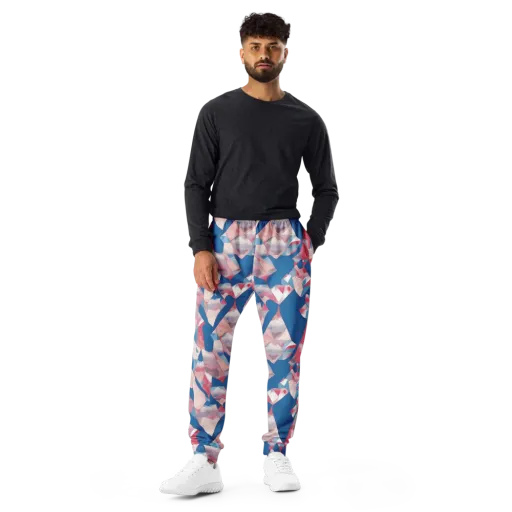 Pink Tectonics on a Men's Joggers