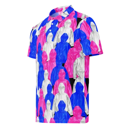 Chrome Weather on a Men's Slim Fit Polo Shirt