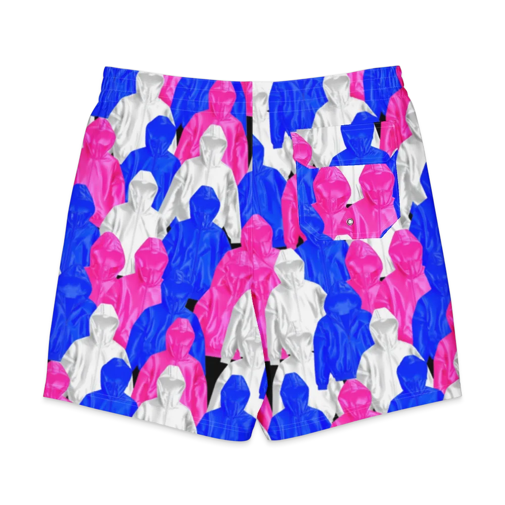 Chrome Weather on Men's Board Shorts — Back