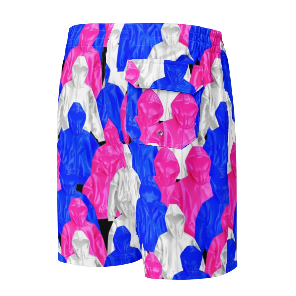 Chrome Weather on Men's Board Shorts — Back
