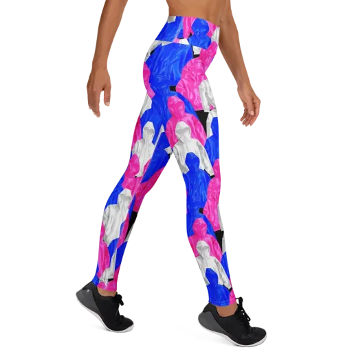 Chrome Weather on a Yoga Leggings