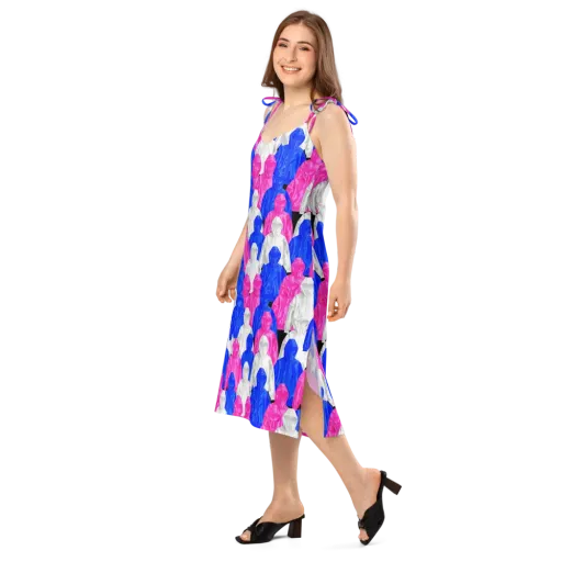 Chrome Weather on a Slip Dress