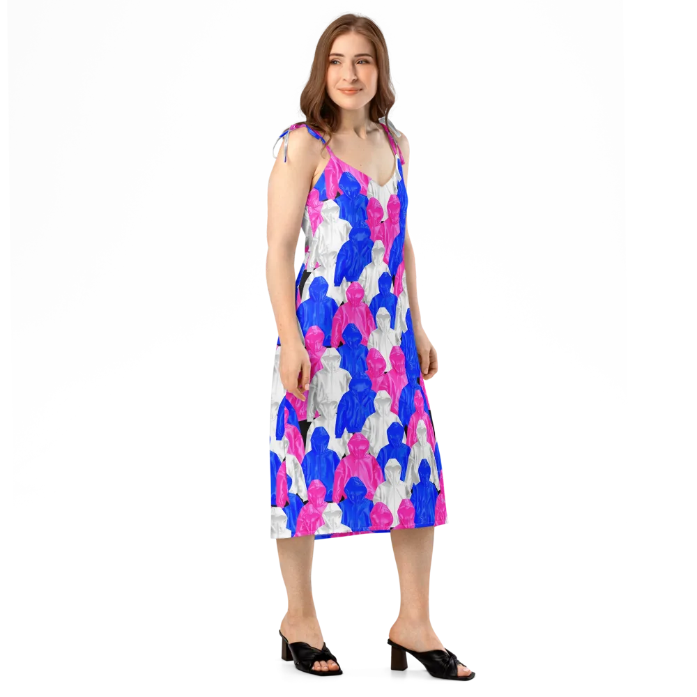 Chrome Weather on Slip Dress — Right Front