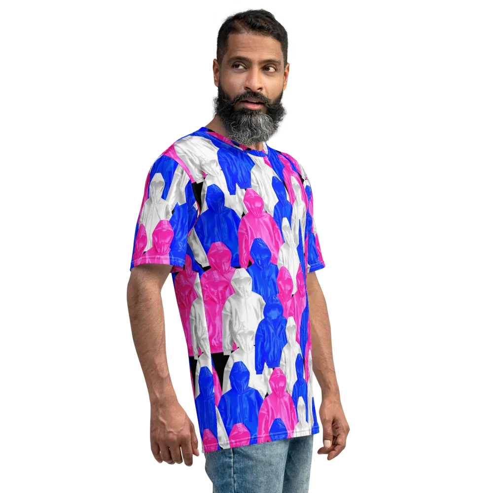 Chrome Weather on Men's Crew Neck T-Shirt — Right