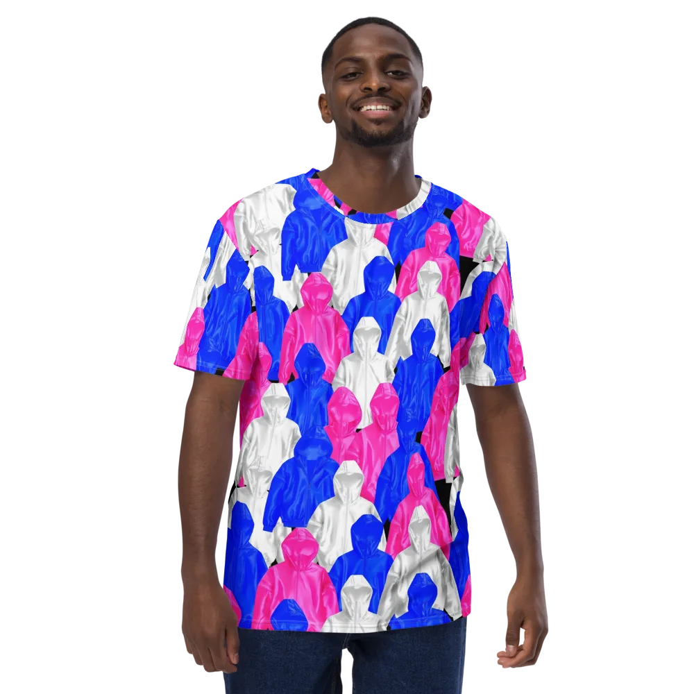 Chrome Weather on Men's Crew Neck T-Shirt — Front