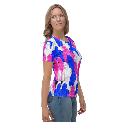 Chrome Weather on a Women's Crew Neck T-Shirt