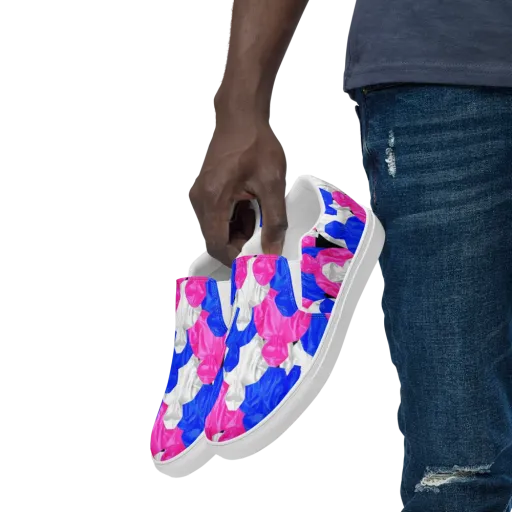 Chrome Weather on a Men's Slip-On Canvas Shoes