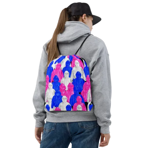 Chrome Weather on a Drawstring Bag
