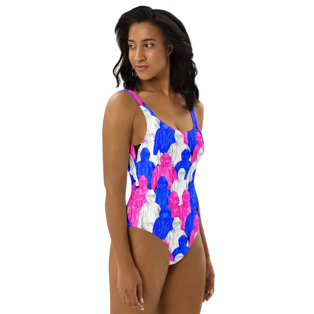 Chrome Weather on One-Piece Swimsuit — Right