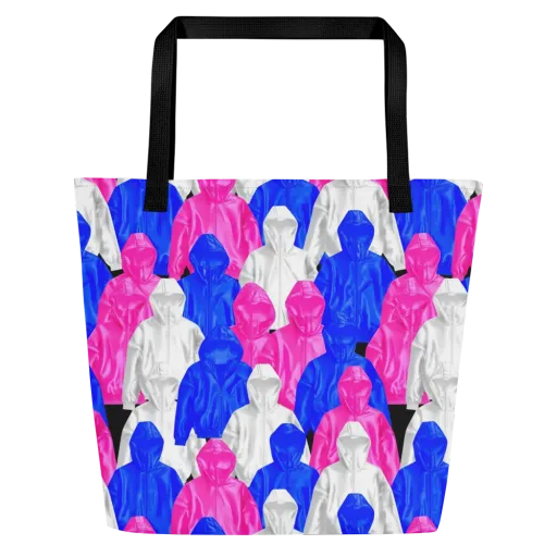 Chrome Weather on a Large Tote Bag W/ Pocket