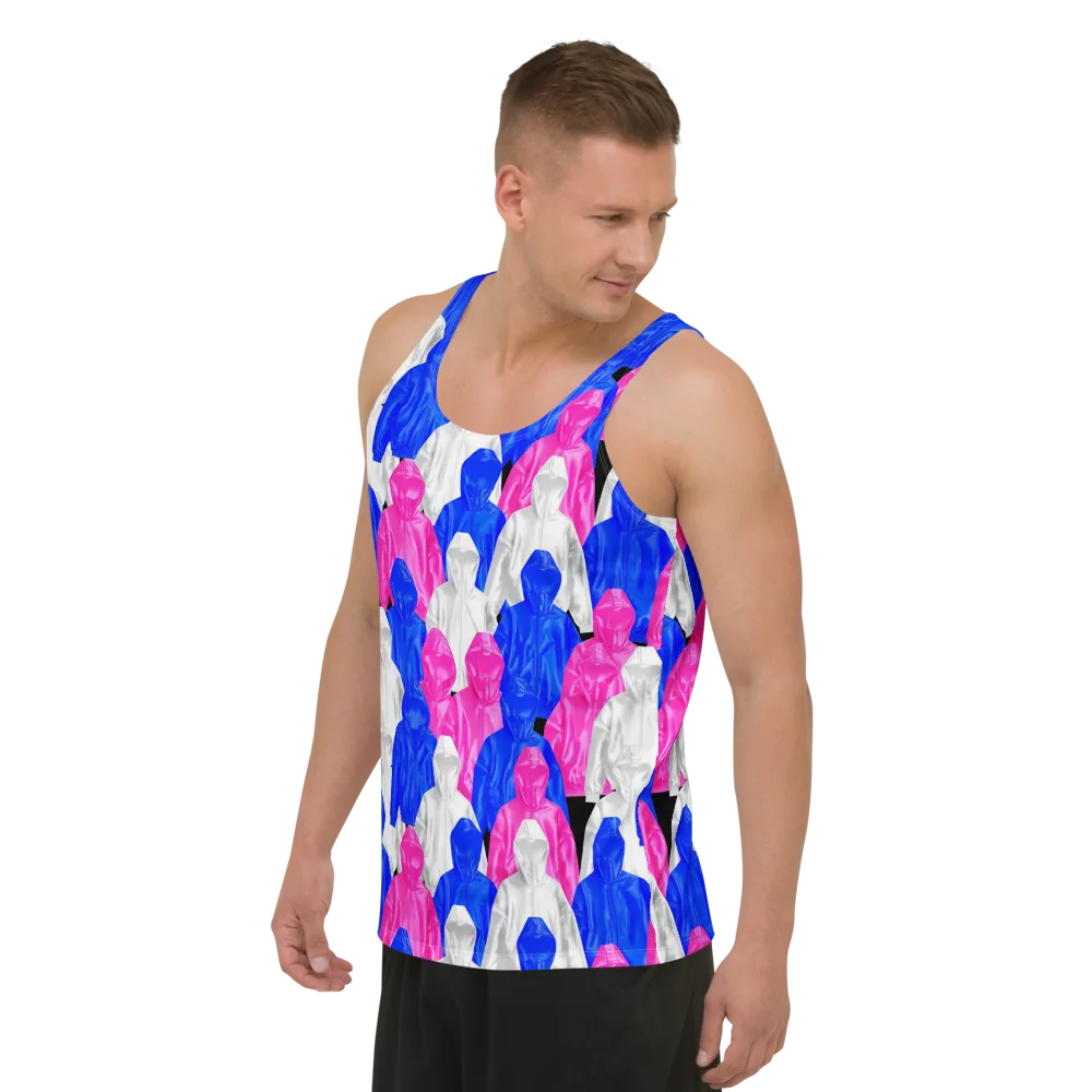 Chrome Weather on Men's Tank Top — Left Front