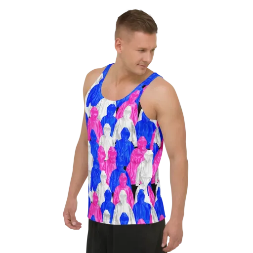 Chrome Weather on a Men's Tank Top