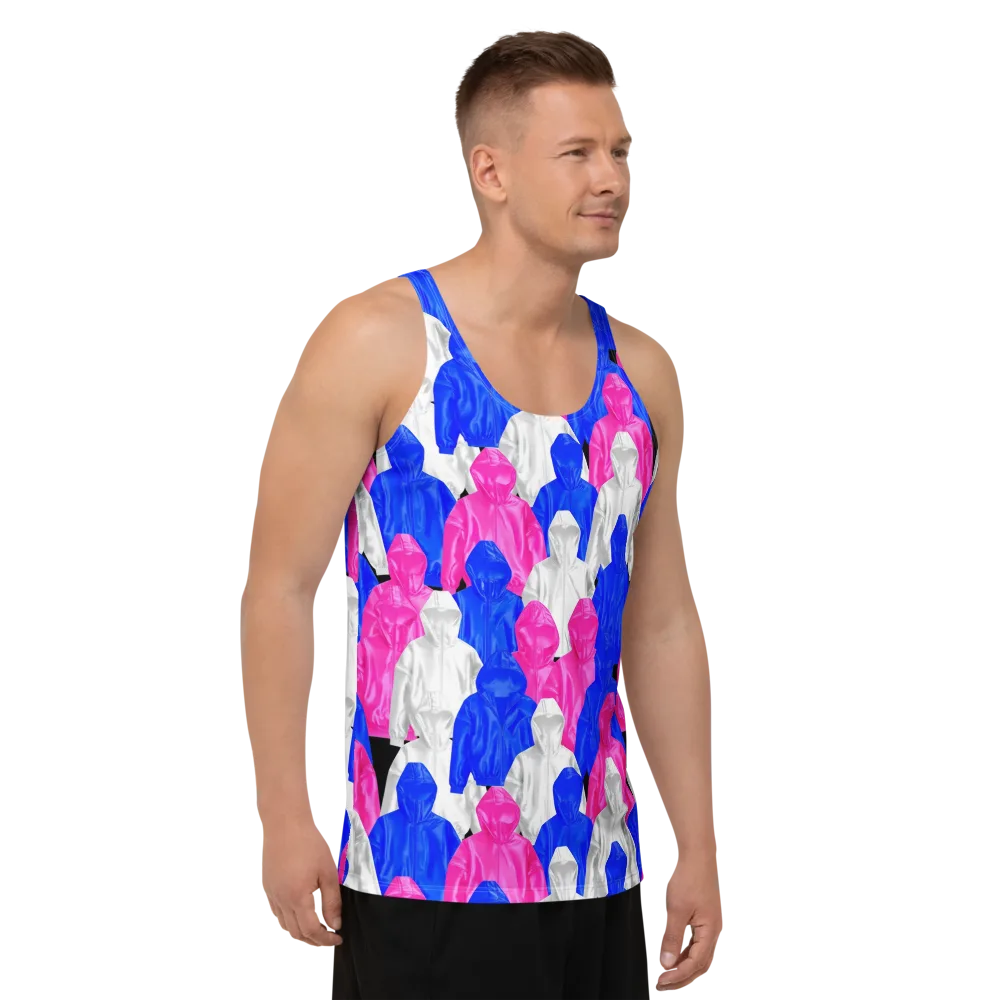 Chrome Weather on Men's Tank Top — Right Front