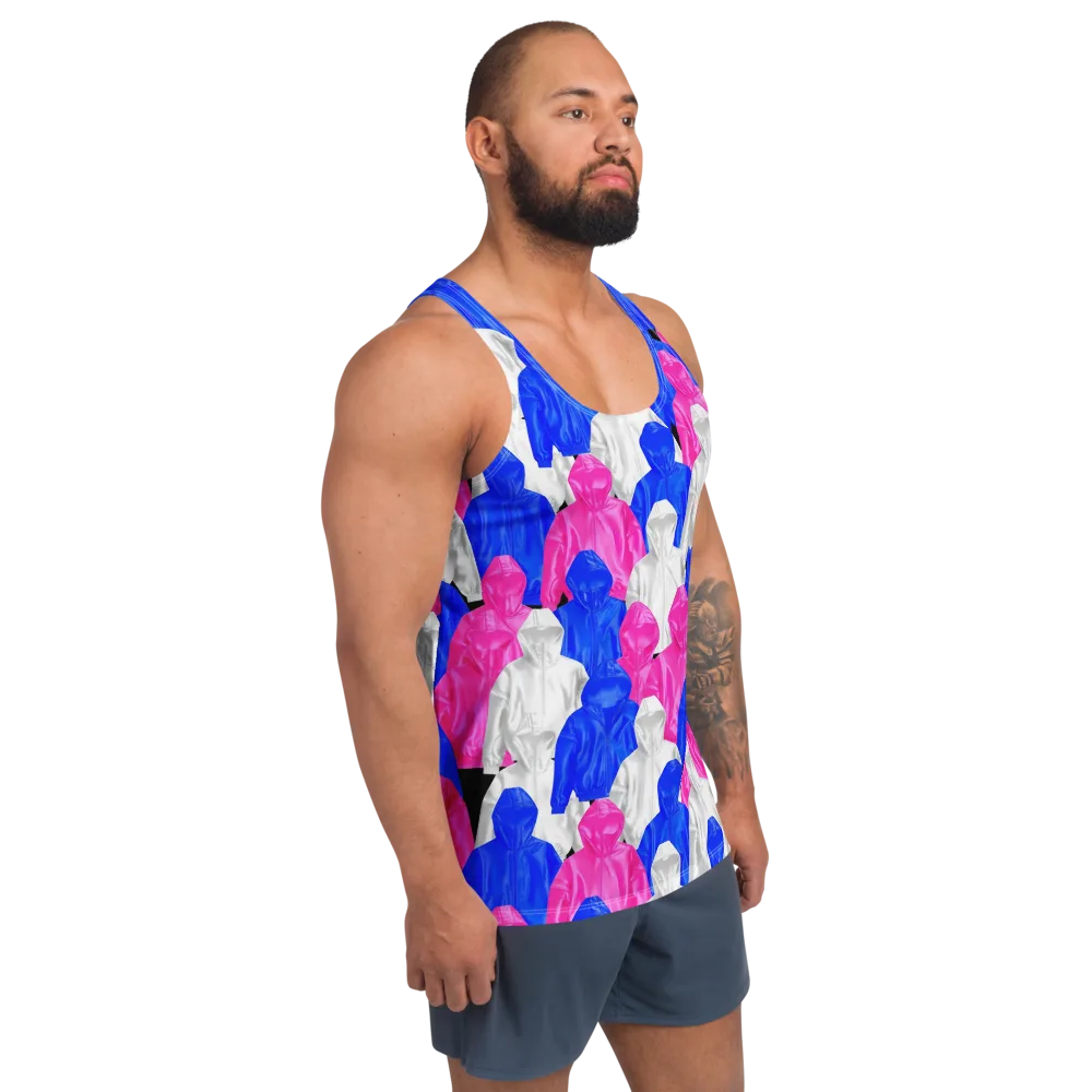 Chrome Weather on Men's Tank Top — Right Front