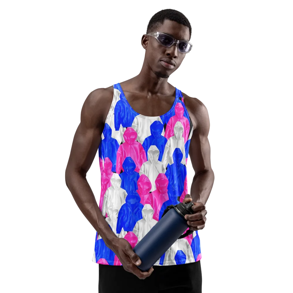 Chrome Weather on Men's Tank Top — Front