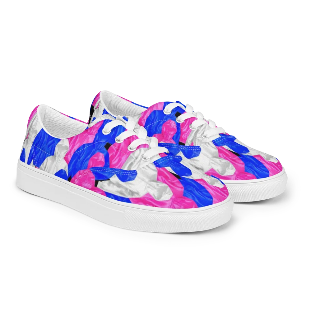 Chrome Weather on Men's Lace-Up Canvas Shoes — Right Front