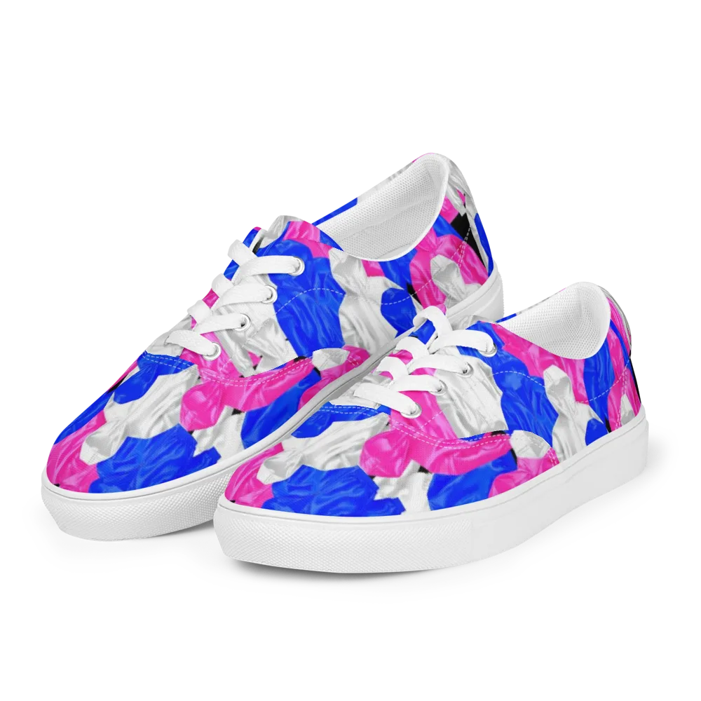Chrome Weather on Men's Lace-Up Canvas Shoes — Left Front