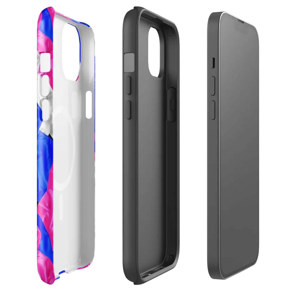 Chrome Weather on MagSafe Tough Case for iPhone® — Front
