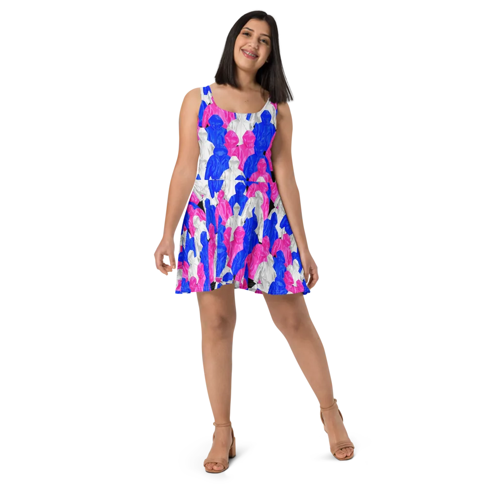 Chrome Weather on Skater Dress — Front