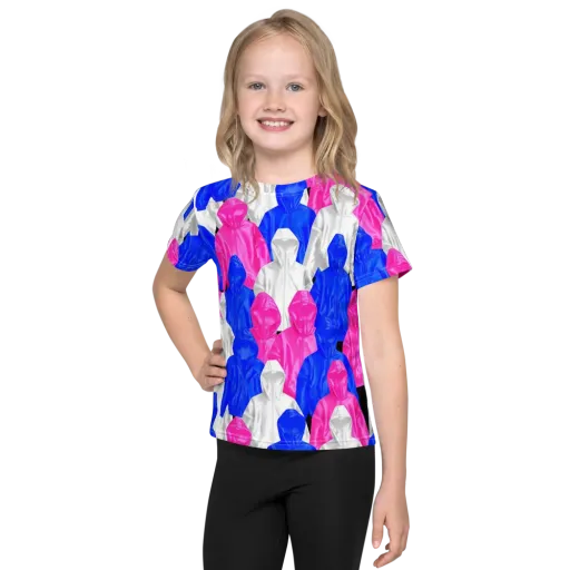 Chrome Weather on a Kids Crew Neck T-Shirt